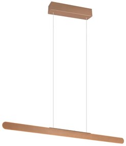 Hnedé LED závesné svietidlo Helios - Trio