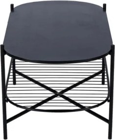 Noela Čierny oválny konferenčný stolík Selection Joe