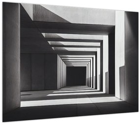 Obraz - Štvorcový tunel (70x50 cm)