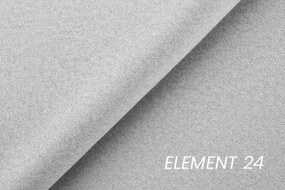 Posteľ Boxspring Penia 180x200 s úložným priestorom - popolový hydrofóbny zamat Element 24