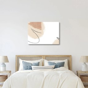 Obraz - Biela abstrakcia (70x50 cm)