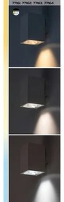 Rabalux 77161 vonkajšie nástenné LED svietidlo Urfa, 9W, IP65, biela, 11,5 cm