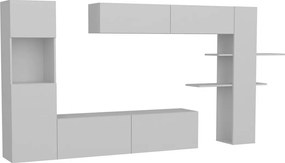 Maxi White TV nástenná jednotka