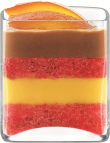 Luigi Bormioli Poháre na dezerty štvorcové MICHELANGELO 130 ml, 6 ks