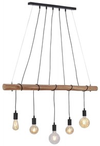 Leuchten Direkt 15515-18 - Luster na lanku DAMIAN 5xE27/60W/230V