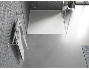 Mexen Amon, SMC štvorcová sprchová vanička 100 x 100 cm, biela, 4F101010