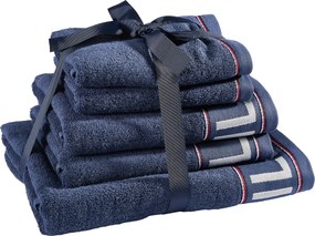 XXXLutz SADA FROTÉ UTERÁKOV, modrá Tommy Hilfiger - Kúpeľňový textil - 005639108202