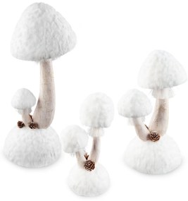 DEKORAČNÁ FIGÚRKA MUSHROOM 19X16X31 CM VIACFAREBNÁ