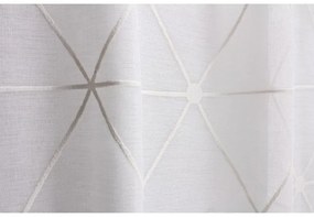 Záclona Prizma 140 x 260 cm biela