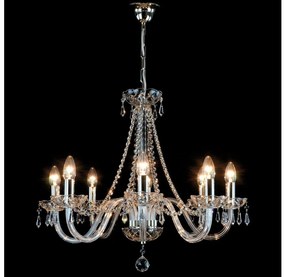 Wranovsky JWZ117082101 - Krištáľový luster na reťazi BONTON 8xE14/40W/230V