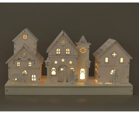 Vianočná svetelná dekorácia Village, 28 x 14 x 11cm, LED