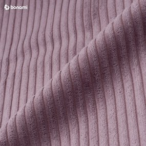 Ružový menčestrový taburet Nihad – Bobochic Paris