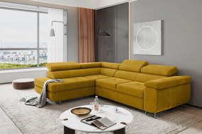 ROHOVÁ SEDAČKA NOEL 275 x 202 cm PRAVÁ - ĽAVÁ OMEGA 68