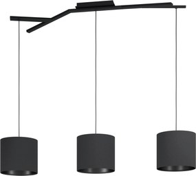 XXXLutz ZÁVESNÉ SVIETIDLO, 130,5/25/150 cm Eglo - Online Only bytové doplnky - 003348190001