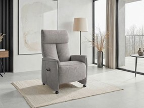 XXXLutz RELAXAČNÉ KRESLO, textil, sivá Sit & More - Online Only obývacie izby - 00014403245F