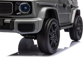 LEAN CARS Akumulátorové vozidlo Mercedes G 4x4 24 V 2580, šedé