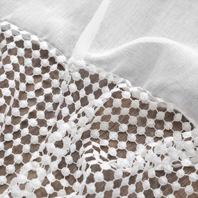 ZÁCLONA GRACE 140X250 CM BIELA