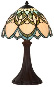 Lampa Tiffany vitrážová KEID Ø25*42