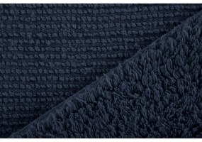 Tmavomodrá kúpeľňová predložka 50x45 cm Riva - Tiseco Home Studio