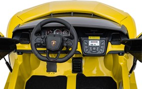 Ramiz Lamborghini Revuelto XL vozidlo Žltá