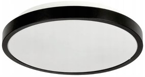 BERGE LED stropné svietidlo 2xE27 IP20 LARI-R BLACK + 2x E27 10W teplá biela sviečka
