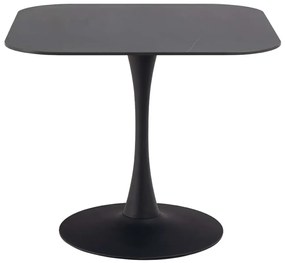 Jedálenský stôl MALTA 90 cm čierny
