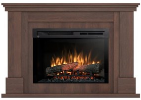 Elektrický krb Luena 26 tmavý dub