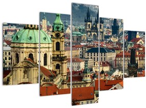 Obraz - Panorama Prahy (150x105 cm)