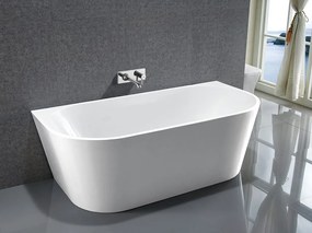Aqualine Aqualine, TAJO nástenná stojaca vaňa 170x80cm, biela, E1980