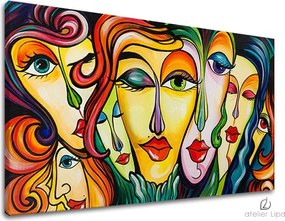Autorská reprodukcia na plátne ŽENY XOBAM009E1