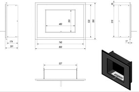 Biokrb na stenu Alpha