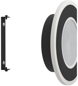 Eglo 901237 - LED Nástenné svietidlo MACCHIONI LED/12W/230V 4000K čierna