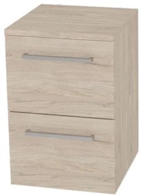 Mereo Bino, kúpeľňová skrinka spodná 50 cm, Multidecor, Light Rock Hickory, MER-CN694LRH1