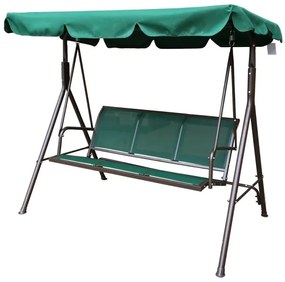 Rojaplast COMFORT 6546 Záhradná hojdačka zelená