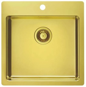 ALVEUS 1106867 - Kuchynský drez PURE 52,5x51,5 cm monarch zlatá
