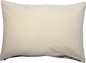 Veľký zamatový vankúš očarujúce kvet - 40 * 60 * 15cm