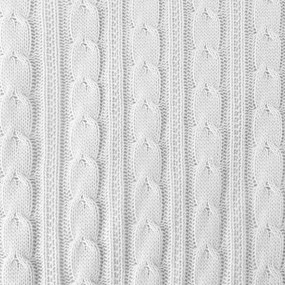 Dekorstudio Deka AKRYL 2 130x170cm v bielej farbe Rozmer deky: 130x170cm