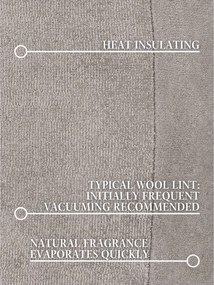 Sivý ručne tkaný okrúhly koberec s prímesou vlny ø 160 cm Kari Organic – Villeroy&amp;Boch