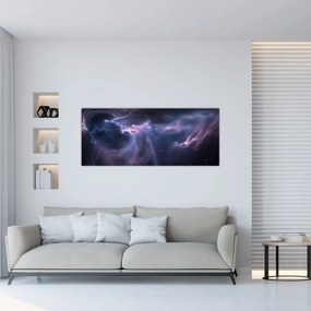 Obraz - Vesmírna hmlovina (120x50 cm)