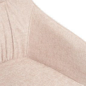 Set - 2 ks Jedálenská stolička AVENBERG LARO – otočná, béžovo-hnedá