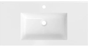 Mexen Otis, umývadlo na zapustenie 91 x 46,5 cm, biela lesklá, 25189000
