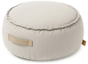 Okrúhly sedací vak Outzy, oat-blush-beige