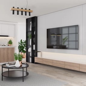 Luster na lanku WEST 5xGU10/25W/230V čierna