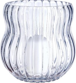 PEARL Lampáš sklenený 19  cm - číra