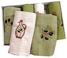 Kuchynská utierka OLIVE 6ks 40x60cm