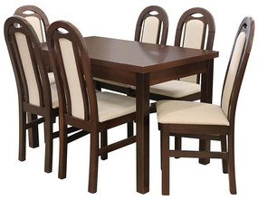 Jedálenská zostava Rex 1+6