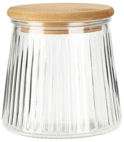 Sklenená nádoba na potraviny Ribbed 680ml