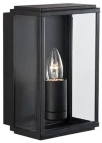 Vonkajšie nástenné svietidlo SearchLight BOX 8204BK