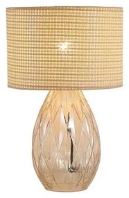 Searchlight EU54636CP - Stolová lampa DIANE 1xE27/40W/230V