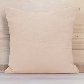 Biante Mušelínová obliečka na vankúš MSN-068 Púdrovo béžová 30 x 50 cm